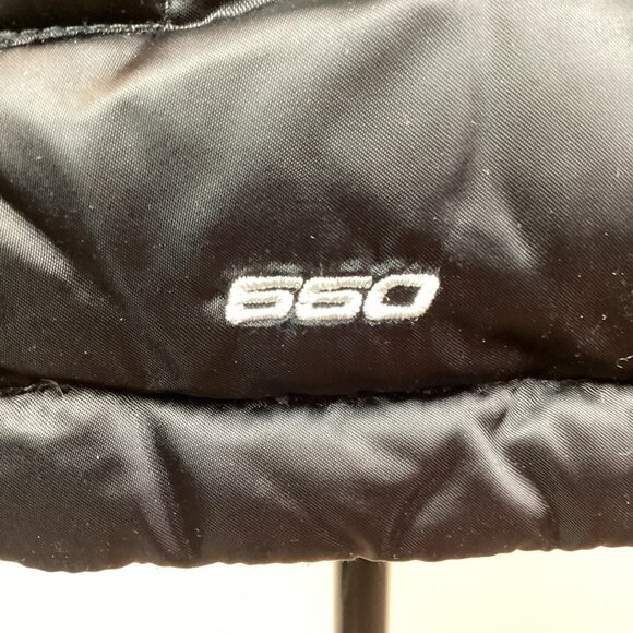The North Face Womens 550 Down Puffer Vest Medium Black Nylon - Picture 9 of 12
